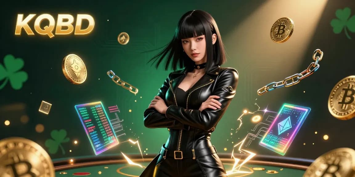 KQBD showcases thrilling live casino action in an ultra-detailed 3D illustration with vibrant elements.