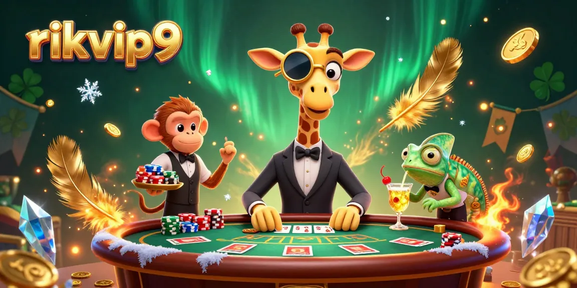 Experience thrilling poker action at rikvip9 with unique characters and dazzling casino décor.