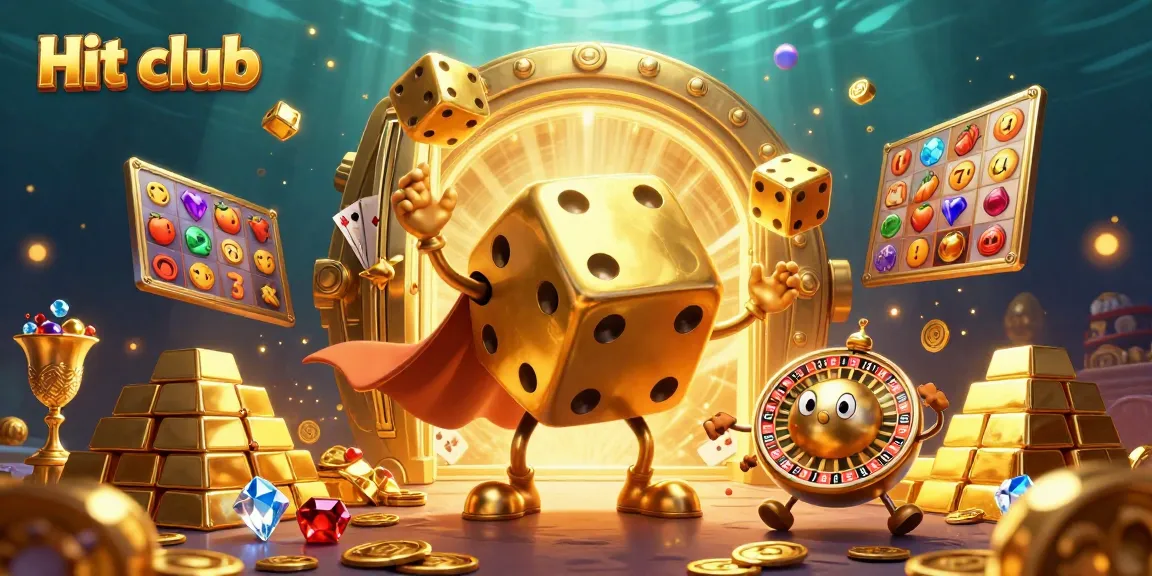 Hit club - Engage dynamic gameplay with lively characters and dazzling casino visuals.