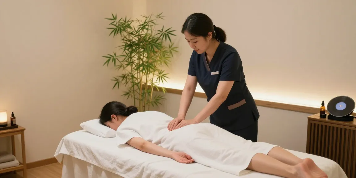 Relaxation therapy session showcasing 수원출장마사지 in a calming environment.