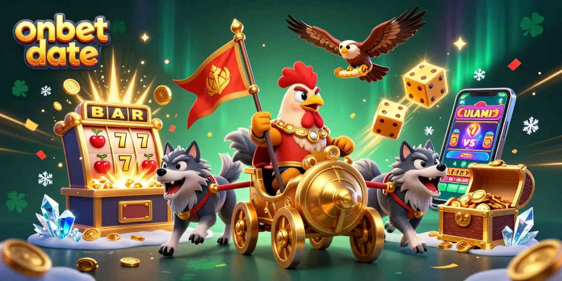 Win big with onbet date in a vibrant 3D casino spectacular scene brimming with excitement.