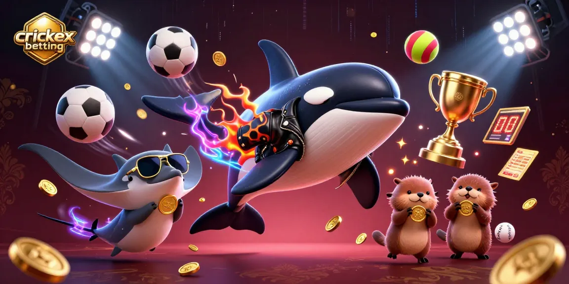 Experience crickex betting excitement with fun characters and dynamic sports elements.