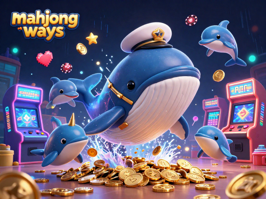 Engage with mahjong ways in this vibrant scene filled with casino excitement and dynamic characters.