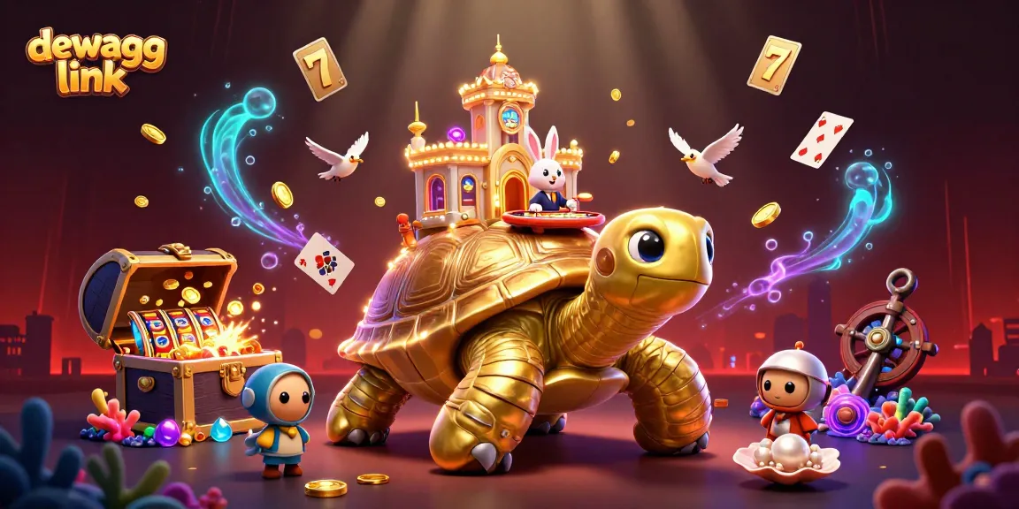 Enjoy thrilling wins with dewagg link featuring vibrant casino elements and playful characters.