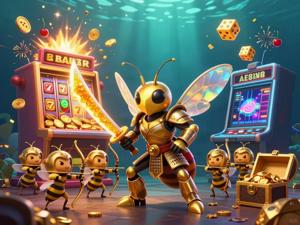 Experience the excitement of winning at AE888 com with this vibrant casino illustration filled with adventure and opportunity.