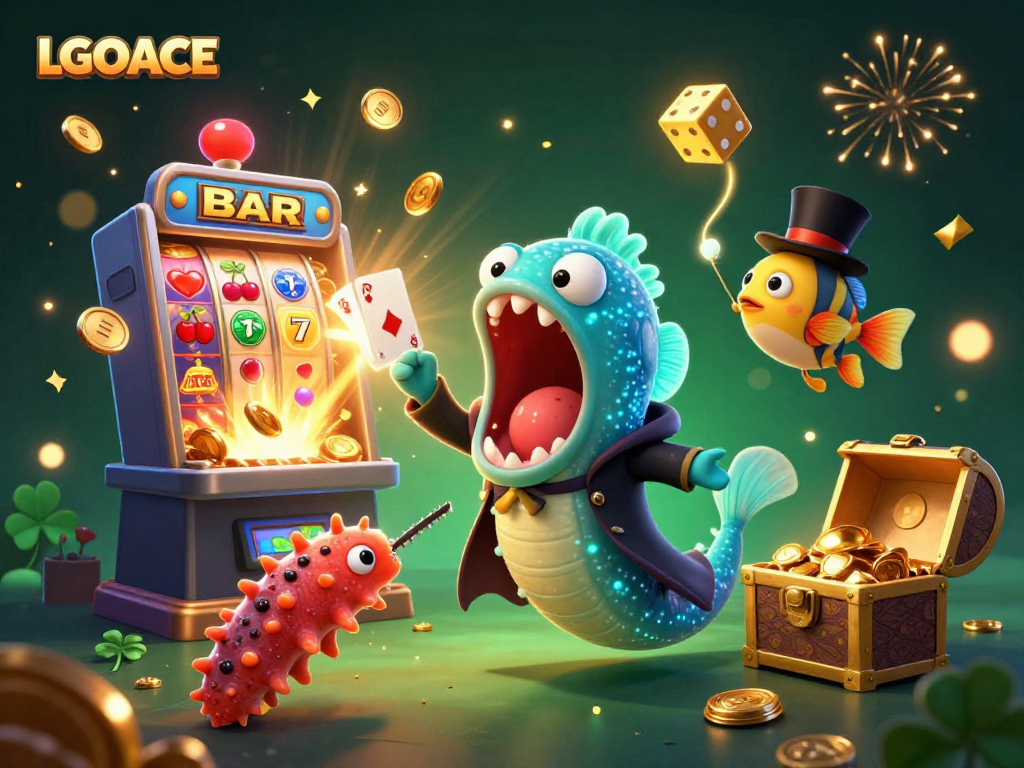 LGOACE offers a vibrant underwater casino adventure with magical creators and exciting jackpots.