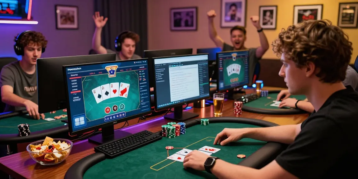 Engaged player on Nagapoker platform focused on winning strategies and fast-paced poker games.