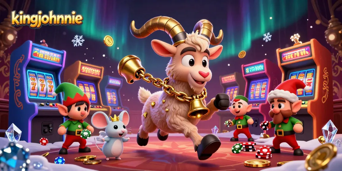 Experience the thrill of kingjohnnie’s holiday-horror casino with Krampus and mischievous characters.