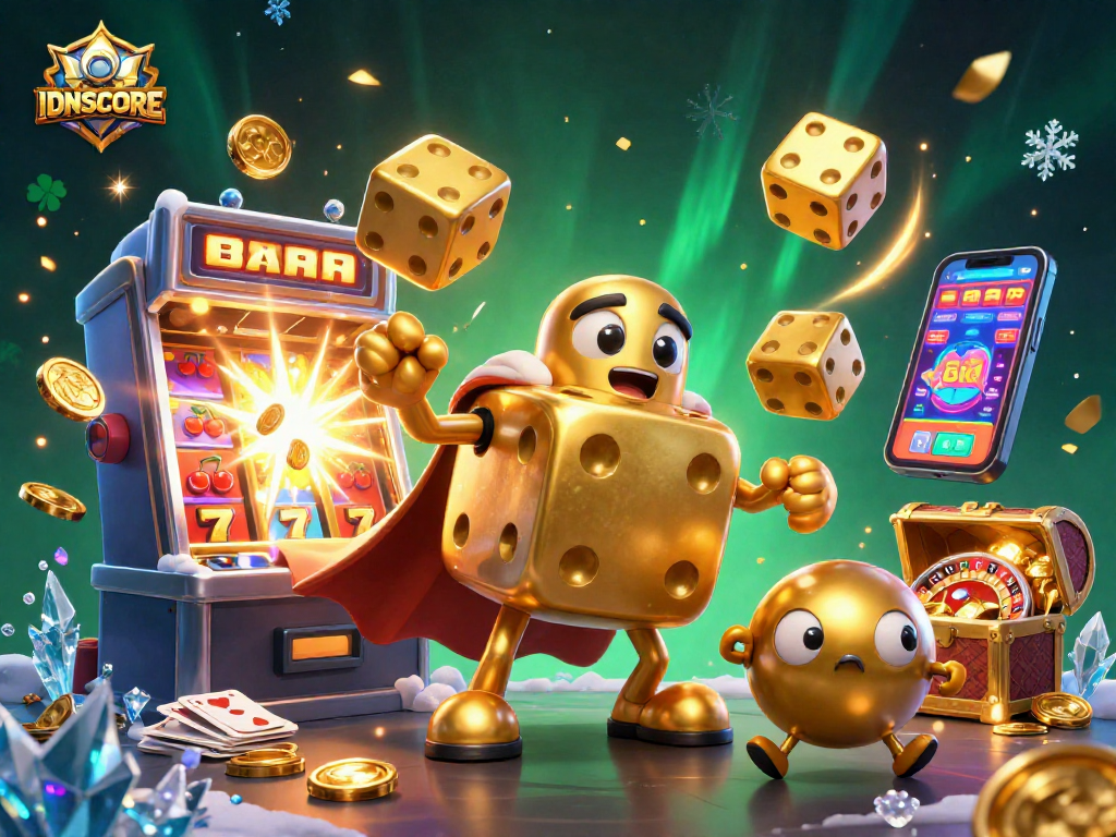 Engage in rewarding gameplay with IDNSCORE's thrilling loyalty points and slot machine excitement.