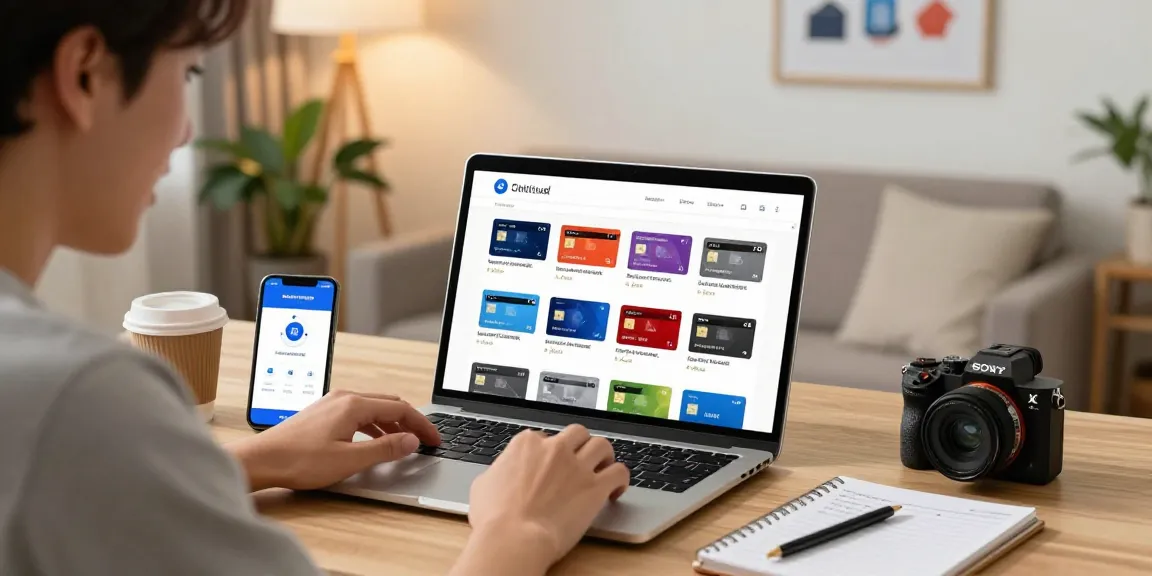 Ezzocard virtual prepaid card purchasing scene with a young adult excitedly shopping online.