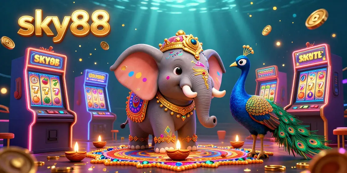 Play exciting slot games with sky88, featuring vibrant graphics and dynamic game elements.