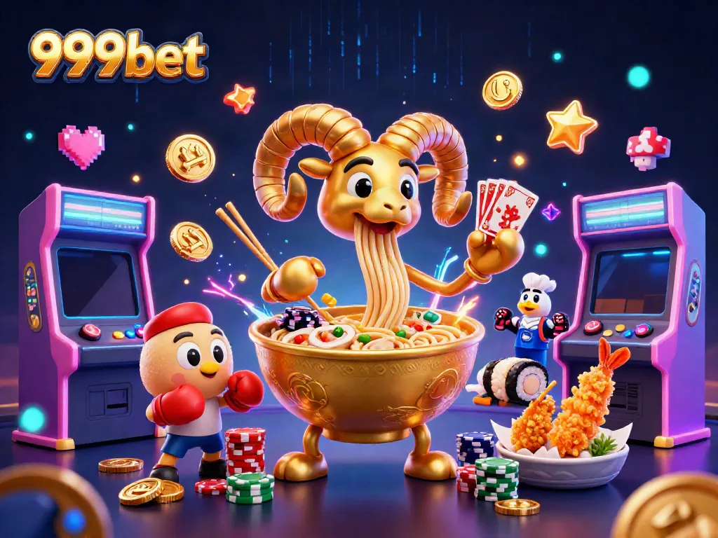Experience the vibrant action at 999bet with animated casino characters and gaming elements