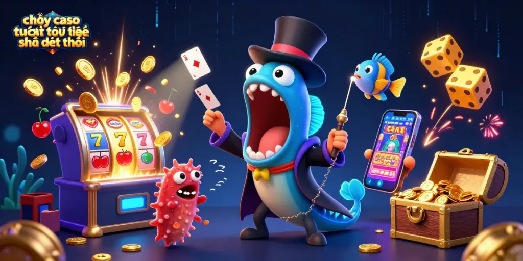 Chơi casino trực tuyến trên điện thoại với những trò chơi hấp dẫn trong không gian 3D sống động