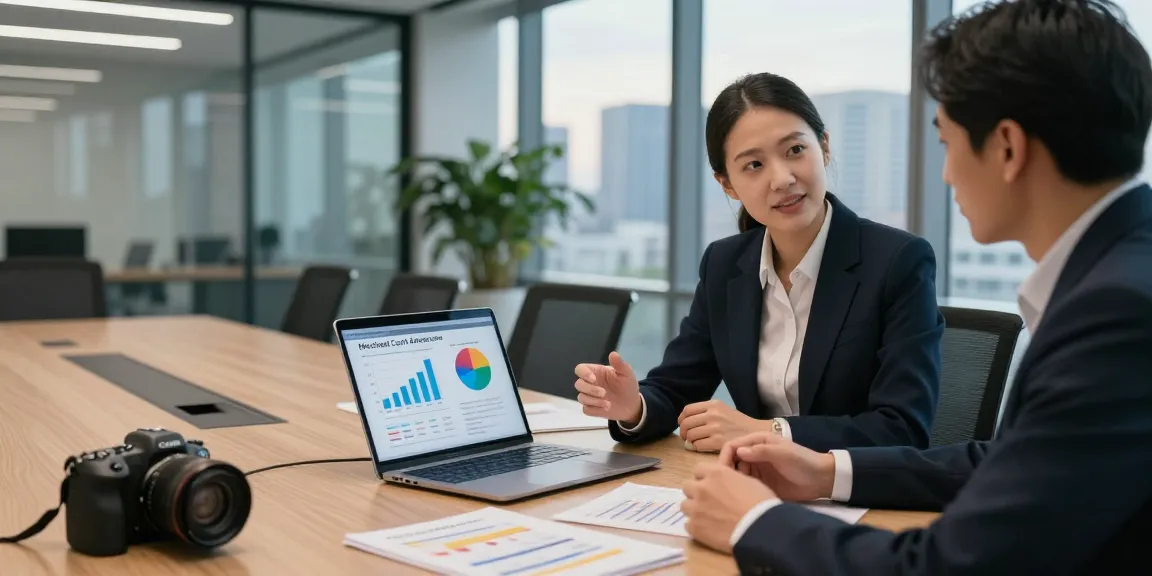 Is merchant cash advance legit? Financial advisor explaining terms and trends in a modern office setting.