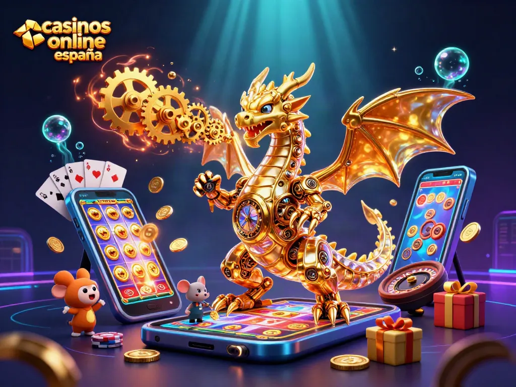 Juega con los mejores casinos online en España y disfruta de emocionantes tragamonedas y rodillos giratorios