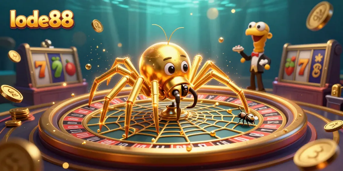 Spin and win at lode88 with a dynamic roulette web and animated 3D characters.