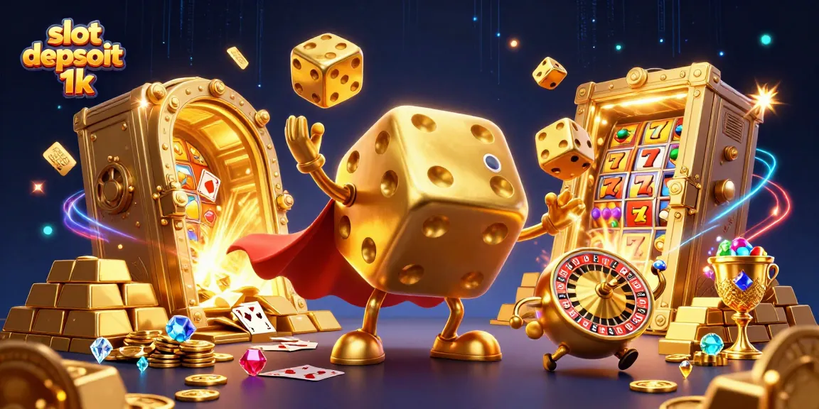 Engage with slot depsoit 1k treasures in an exciting casino-inspired 3D scene.