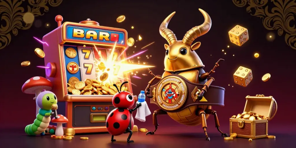 Experience Goaldaddy's thrilling casino atmosphere with vibrant 3D elements showcasing live gameplay excitement.