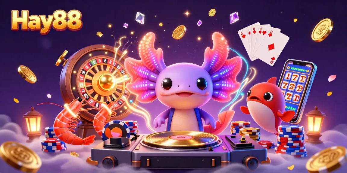 Experience immersive gaming at Hay88 with vibrant 3D casino characters and dynamic action.