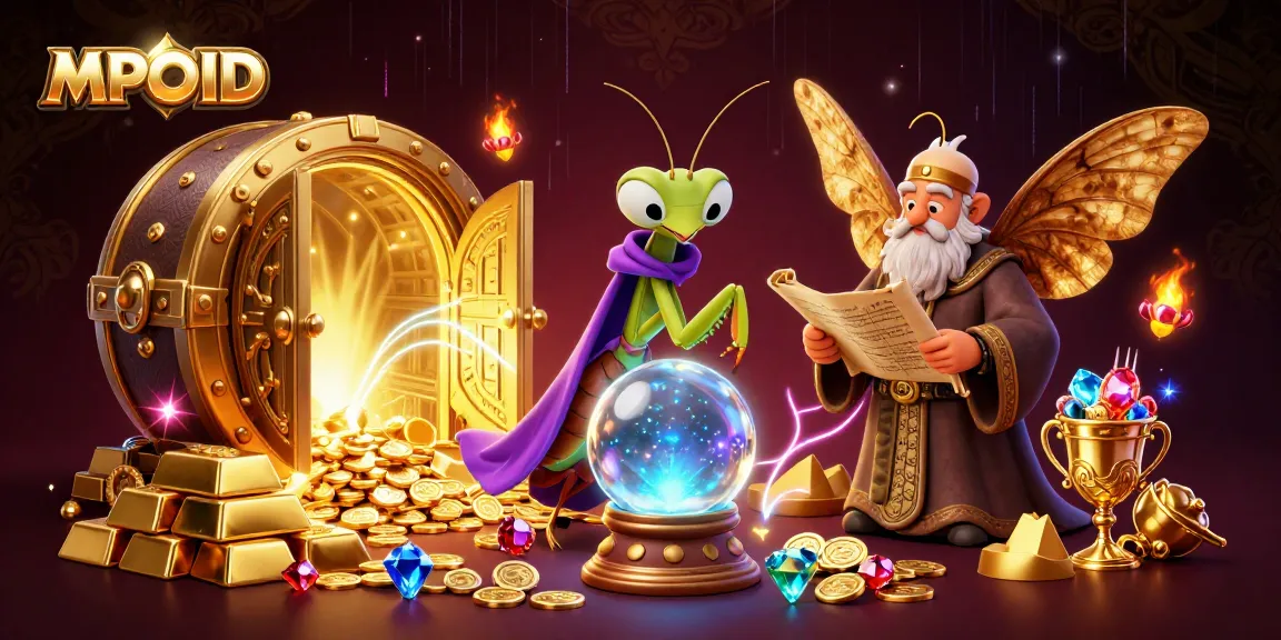 MPOID offers immersive casino experiences with vibrant gaming visuals and fairy-tale themed characters.