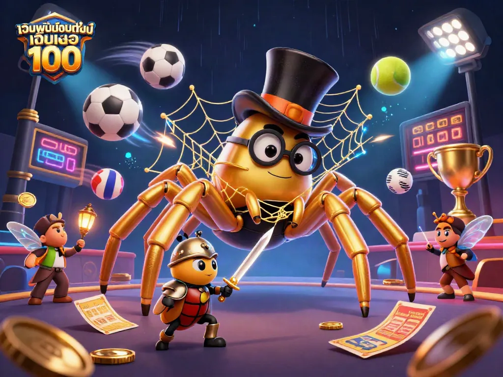 เว็บพนันออนไลน์ เว็บตรง 100 เล่นเกมลุ้นโชคตื่นเต้นด้วยกราฟิก 3D สุดอลังการ