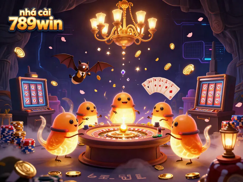 Enhance your gaming experience with nhà cái 789win's vibrant casino atmosphere, featuring engaging characters and dynamic elements.
