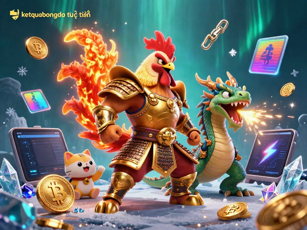 Catch the excitement of ketquabongda trực tuyến with vibrant, dynamic 3D characters in a richly detailed scene.