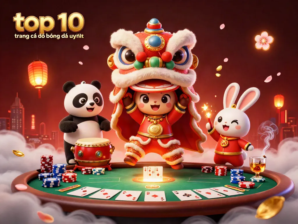 Cá cược với top 10 trang cá độ bóng đá uy tín qua lễ hội sắc màu, hứng thú trong hình ảnh 3D.