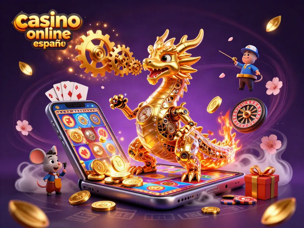 Disfruta del mejor casino online español con el dragón dorado y juegos emocionantes.