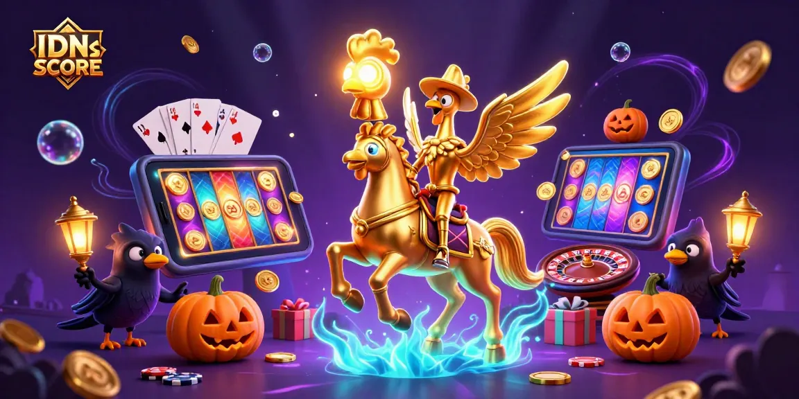 Experience the thrilling games at IDNSCORE with colorful slots and dynamic casino elements.