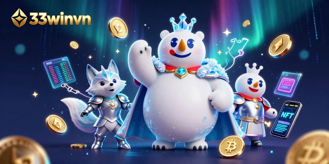 Engaging with the vibrant 33winvn where 3D characters explore exciting gaming opportunities.
