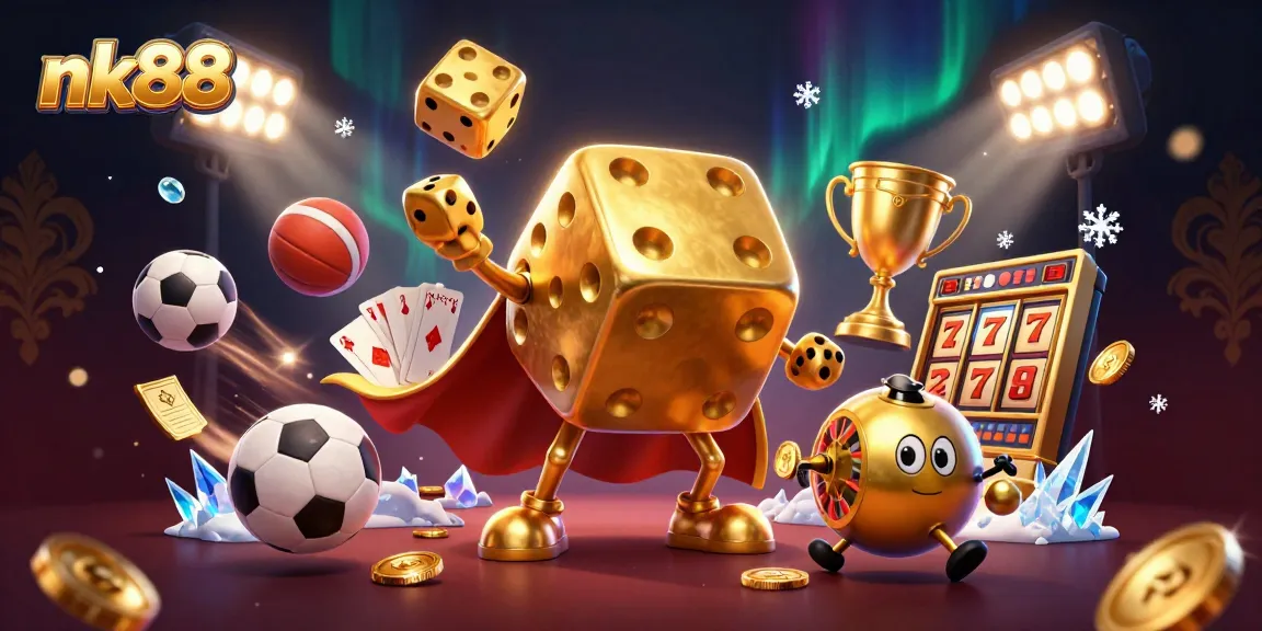 Experience interactive gaming with nk88’s vibrant 3D casino characters and dynamic sports elements.