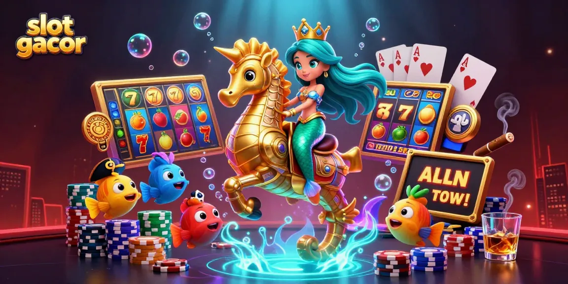 Experience thrilling action with slot gacor reels and colorful characters in a vibrant gaming scene.