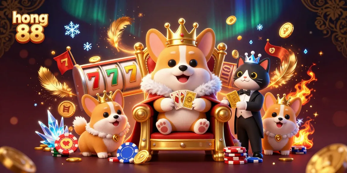Experience the vibrant world of hong 88 with engaging slot elements and charismatic characters.