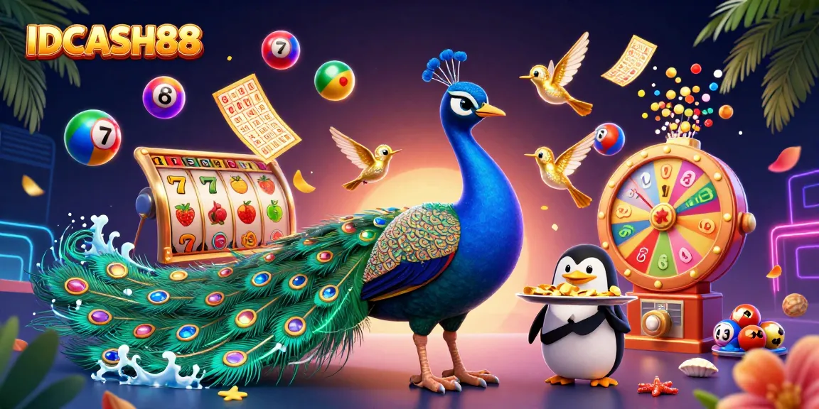 Play thrilling slot games at IDCASH88 with vibrant visuals and captivating animations.