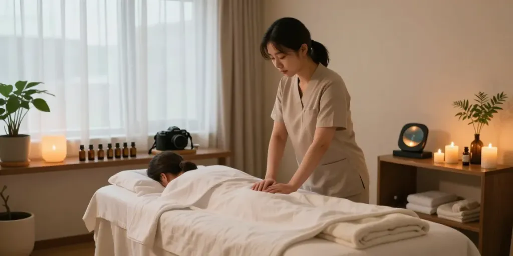 Experience top-quality 강동구출장마사지 in a serene wellness studio with calming ambiance.