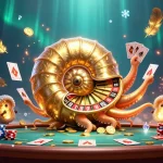 Engage with thrilling poker action at HM88, featuring captivating characters and dynamic casino elements.