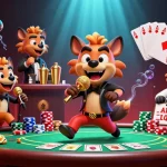 Gambarlah pertunjukan komedi di kasino IDN poker official dengan berbagai elemen permainan.