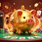 Experience the thrill of Lucky88 gaming with dynamic characters and vibrant casino elements.