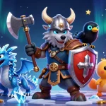 Engage with thrilling slot adventures featuring captivating characters and vibrant game elements.