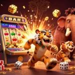 Experience exciting gameplay with qs88vi's vibrant 3D casino theme, featuring unique characters and elements.