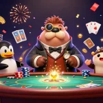 Experience thrilling poker action at U888 with a jolly walrus, sophisticated dealer, and bluffing pufferfish.