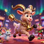 Experience the thrill of kingjohnnie’s holiday-horror casino with Krampus and mischievous characters.