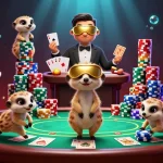 Experience thrilling gameplay at lucky88 with meerkats hosting an energetic casino scene.