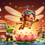 Engage with slot777's thrilling casino atmosphere featuring vibrant characters and dynamic gaming elements.