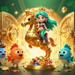 Experience the thrill of winning at nk88 as the vibrant mermaid dives into a sea of treasures!