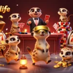 Experience the exciting world of gaming with 88vbet life's lively meerkat casino scene, complete with vibrant treasures.